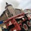 На набережной Судака тушат пожар (добавлено видео)