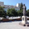 В Судаке благоустраивают площадь вокруг памятника Стефану Сурожскому