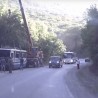 На дороге Судак — Грушевка пассажирский автобус «улетел» в лес