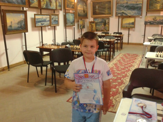 Юные шахматисты из Судака успешно выступили на фестивале "Феодосийский залив" 6