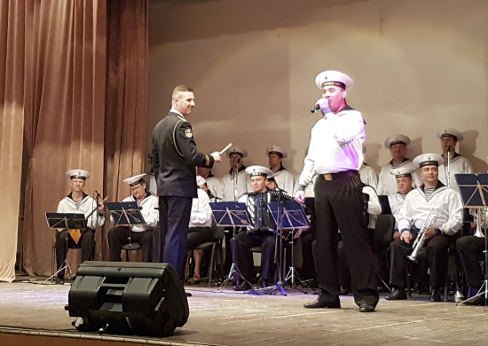 В санатории «Сокол» состоялся концерт Ансамбля песни и пляски Черноморского флота