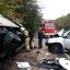 ДТП возле Грушевки: после столкновения с «Ниссаном» грузовик «лег» на бок
